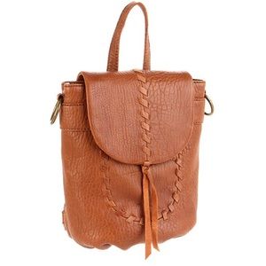 HOBO leather crossbody backpack